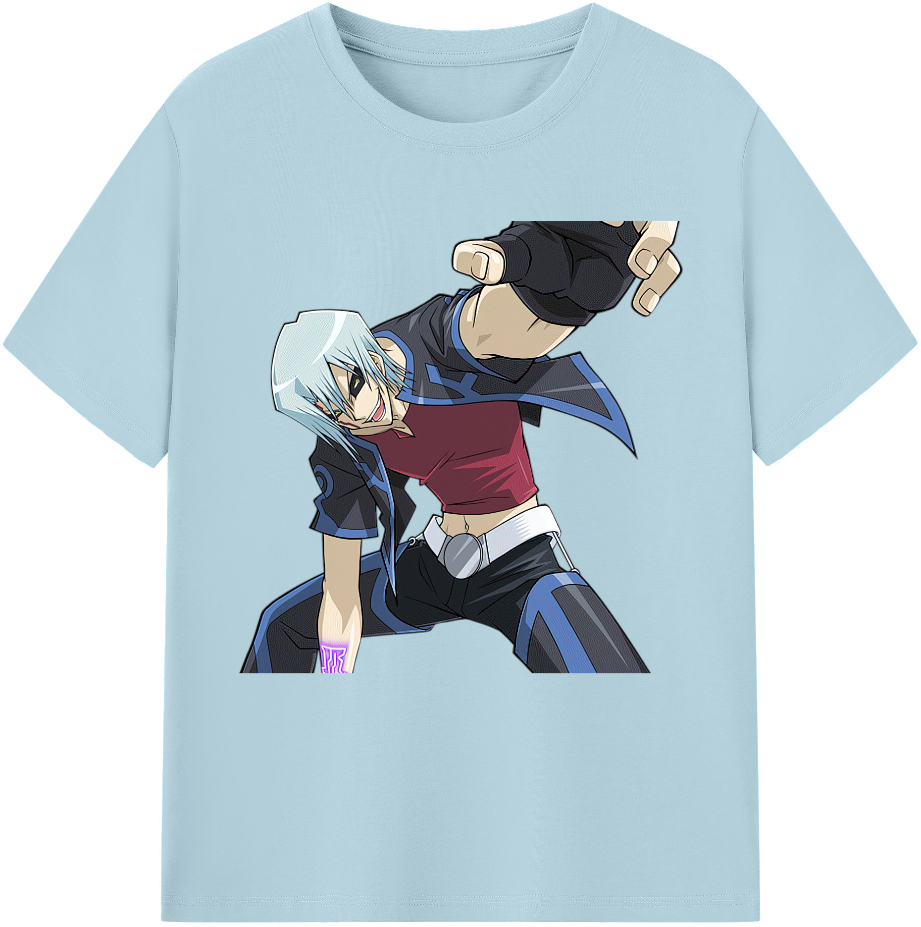 （画像用） 遊☆戯☆王 Yu-Gi-Oh! 綿100％半袖Tシャツ（フロントプリント）